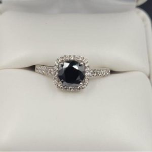 Women’s ring size 6 black diamond
